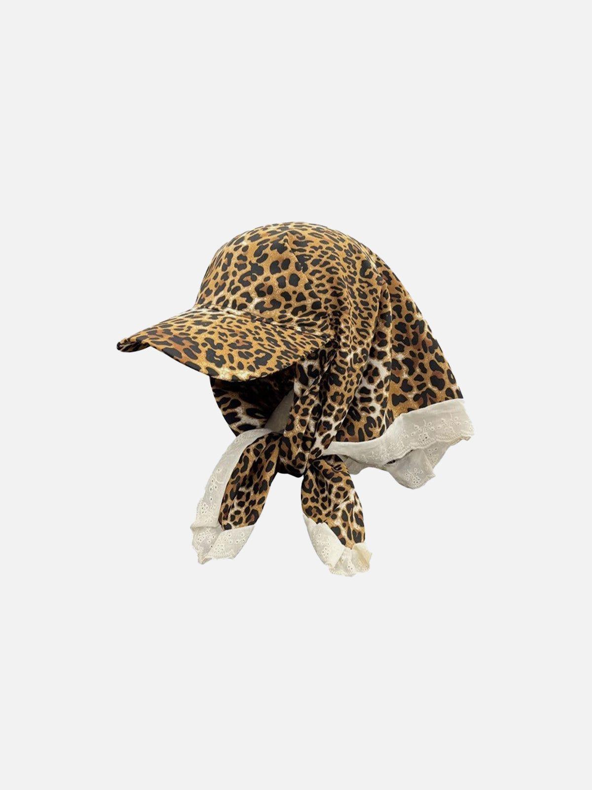 Patchwork Lace Bandana Cap Product Image