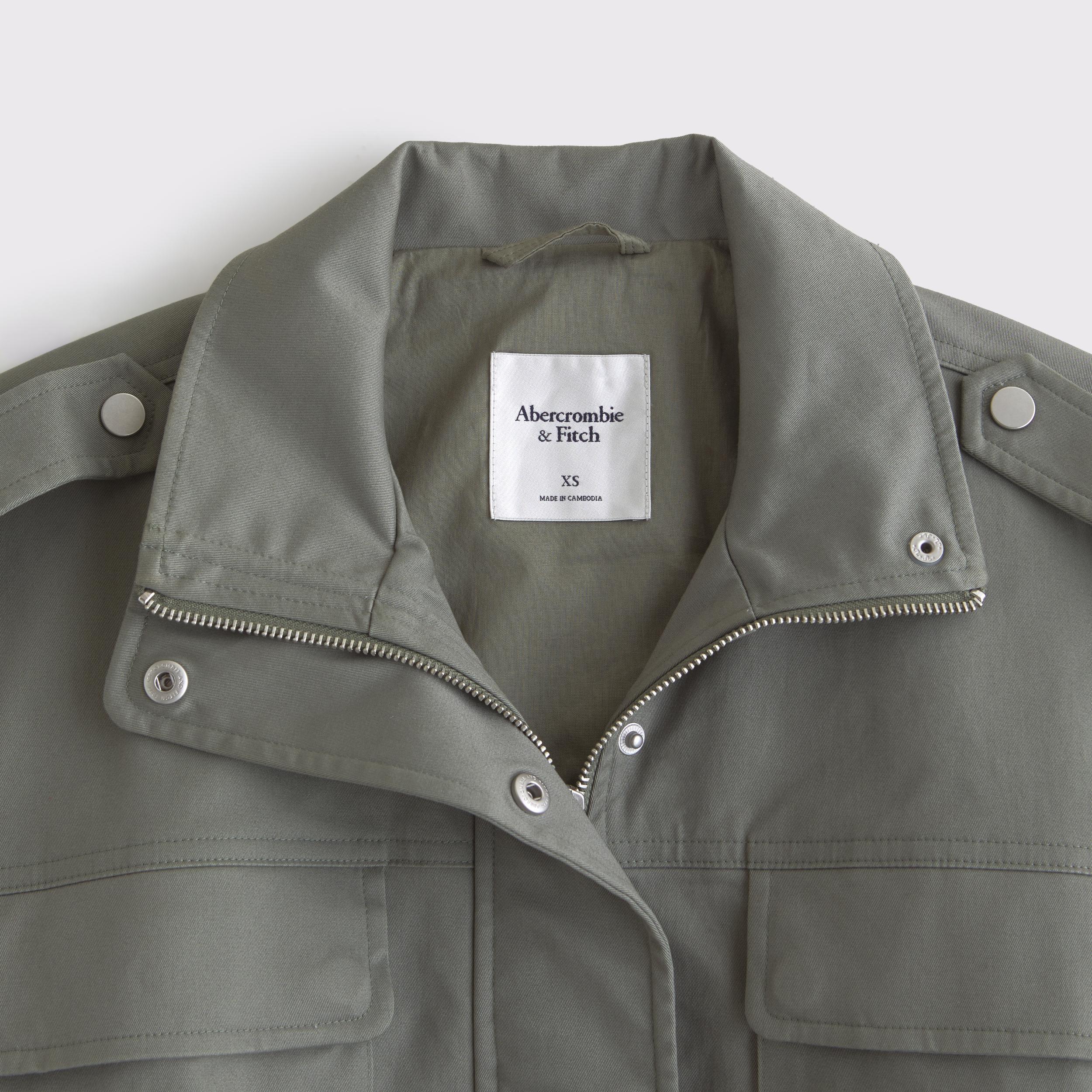 Lightweight Cinched Utility Jacket Product Image