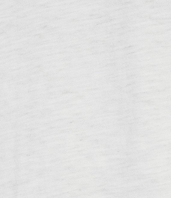 Eileen Fisher Easy Organic Cotton Jersey Knit V-Neck Short Sleeve Tee Product Image