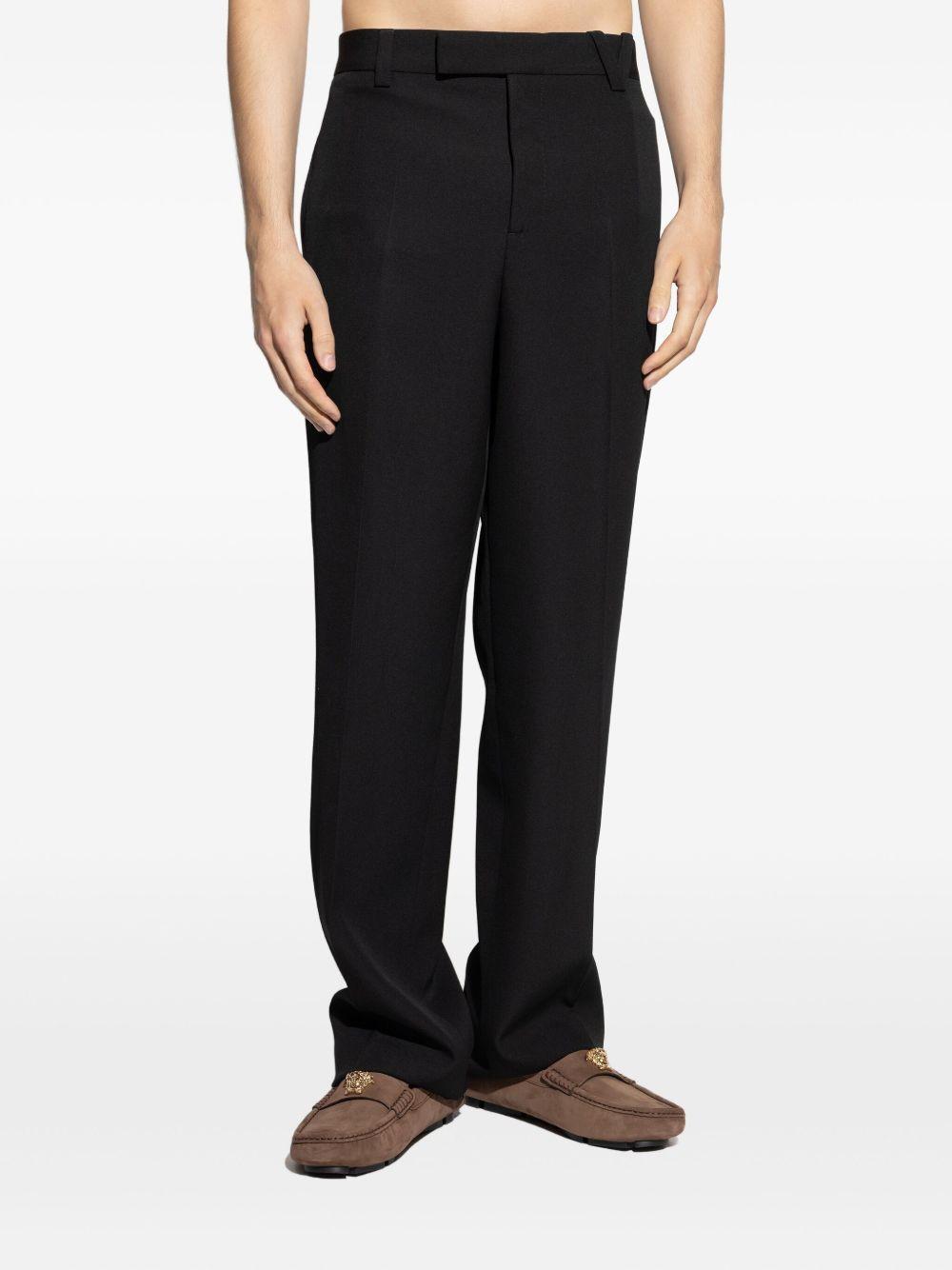 wool button fly trousers Product Image