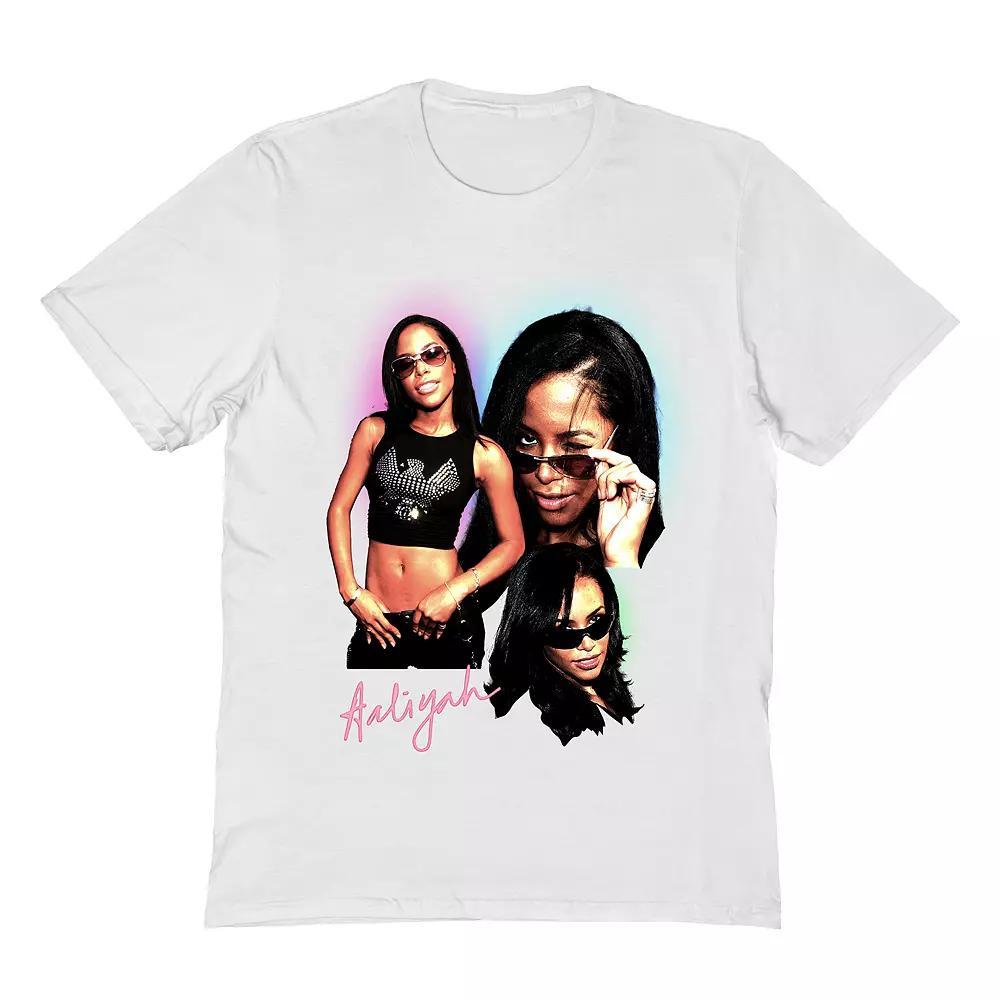 Men's Aaliyah Tee, Size: XL, White Product Image