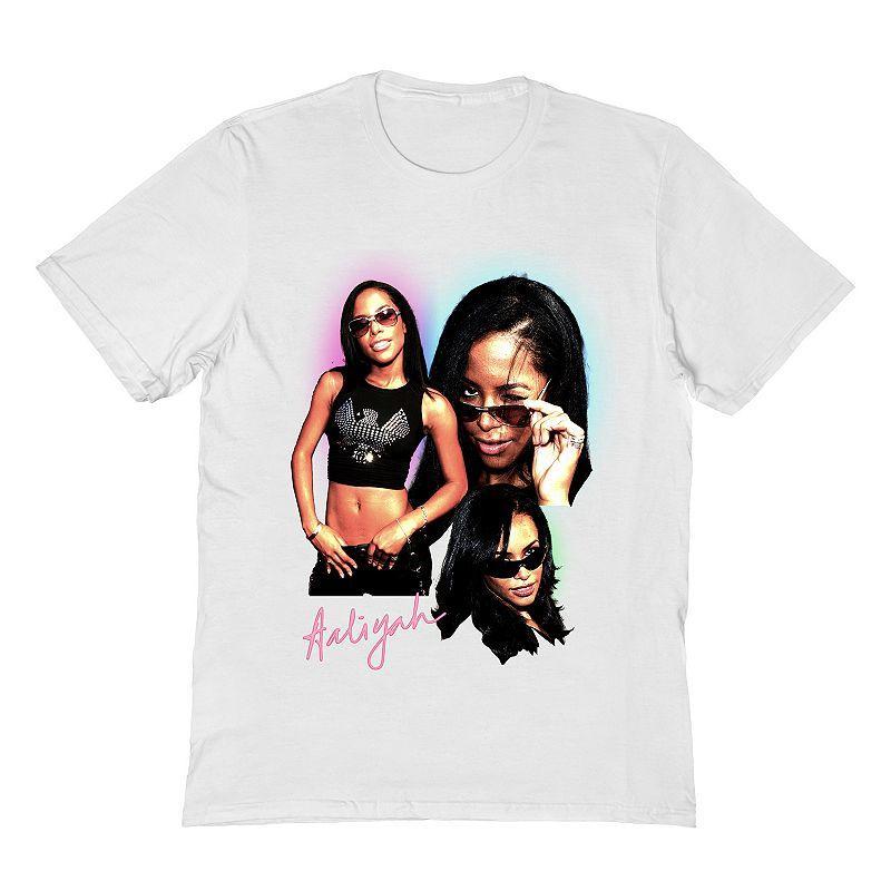 Men's Aaliyah Tee, Size: XL, White Product Image