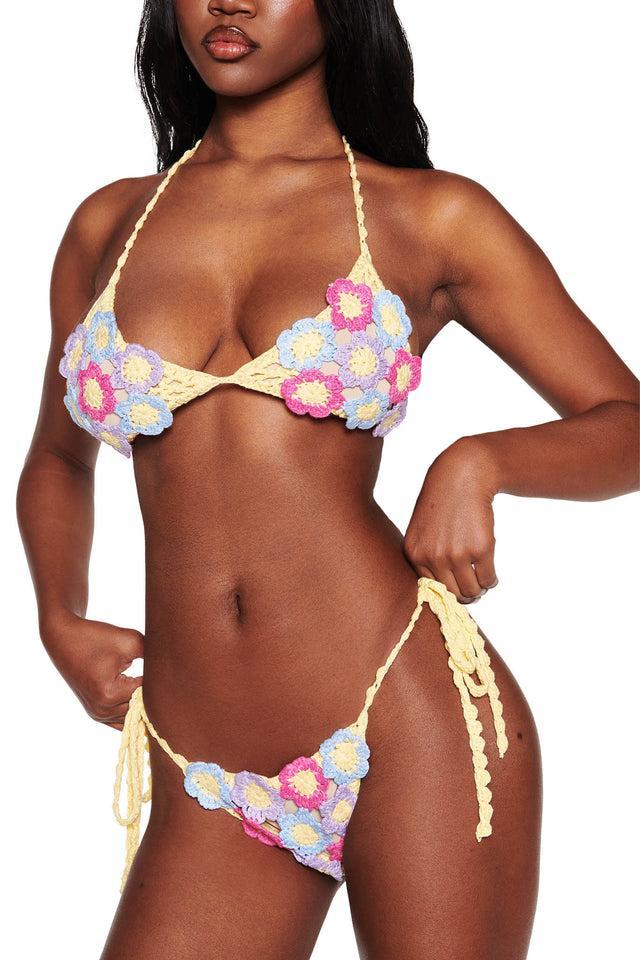 BLOSSOM BIKINI TOP - MULTI Product Image