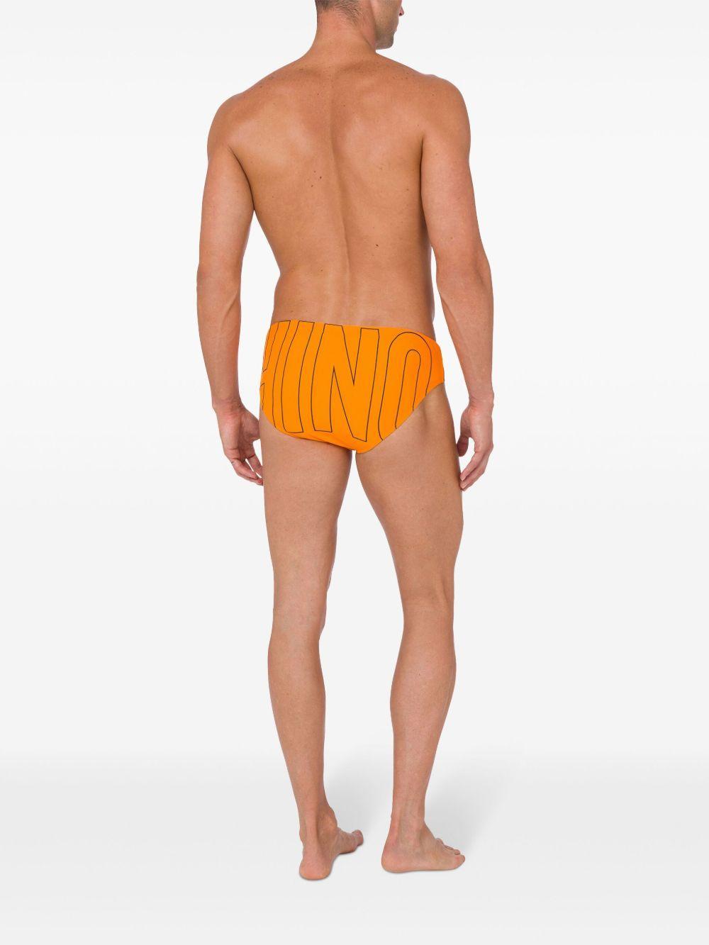 logo-print swim briefs Product Image