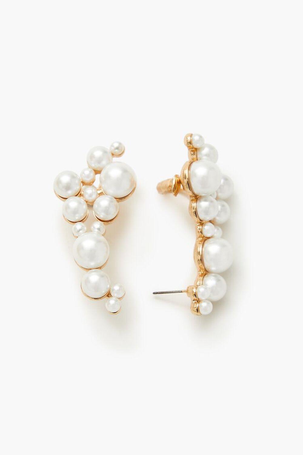 Faux Pearl Ear Crawlers | Forever 21 Product Image