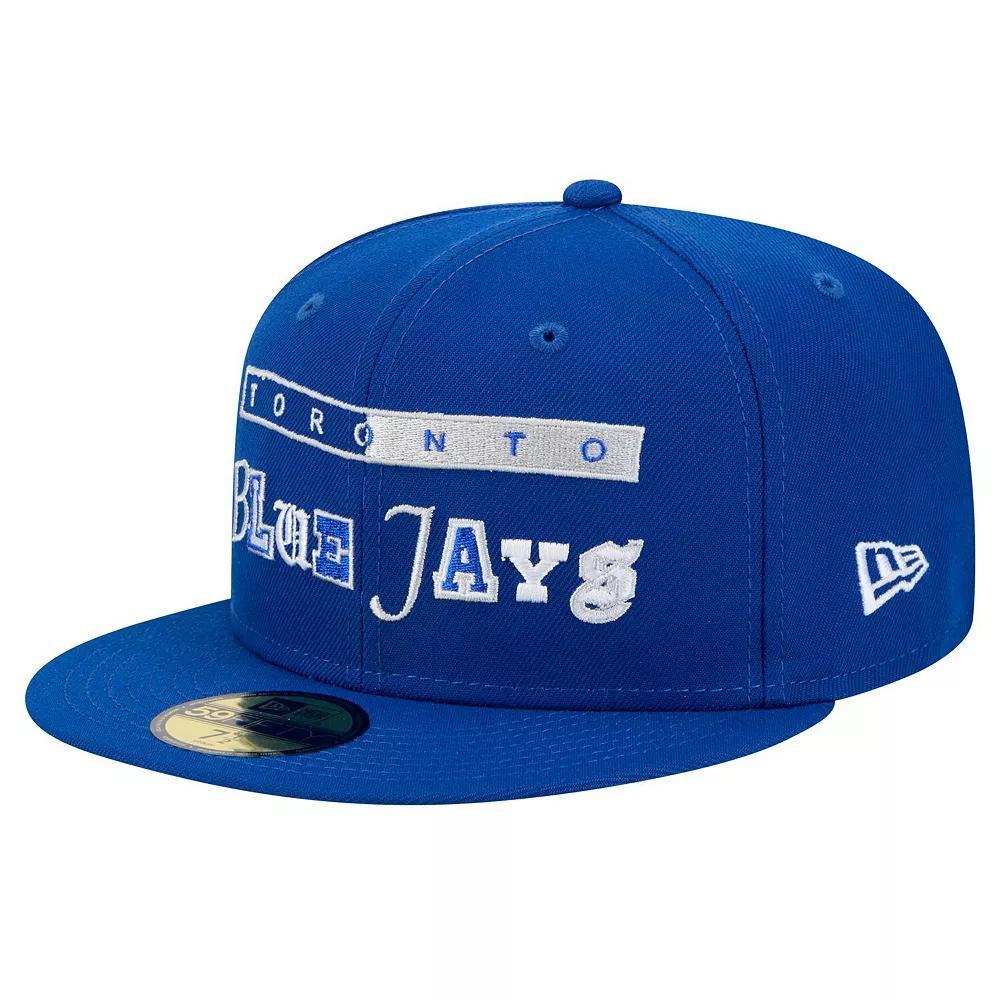 Men's New Era Royal Toronto Blue Jays Ransom 59FIFTY Fitted Hat, Size: 7 1/4, Jay Blue Product Image