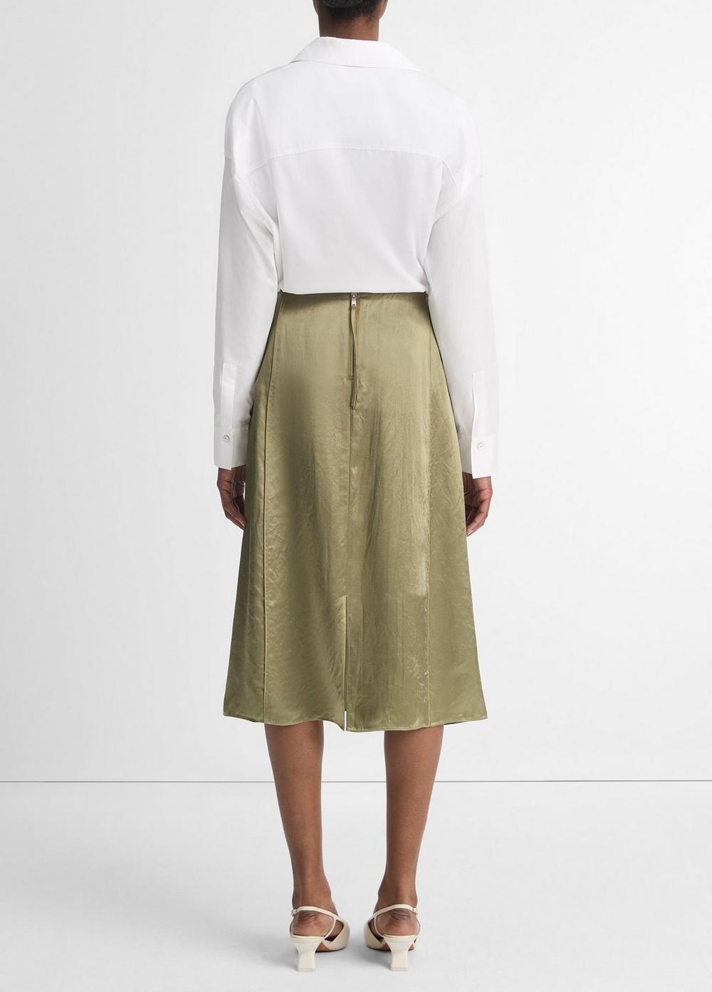 Zip Straight Skirt Product Image