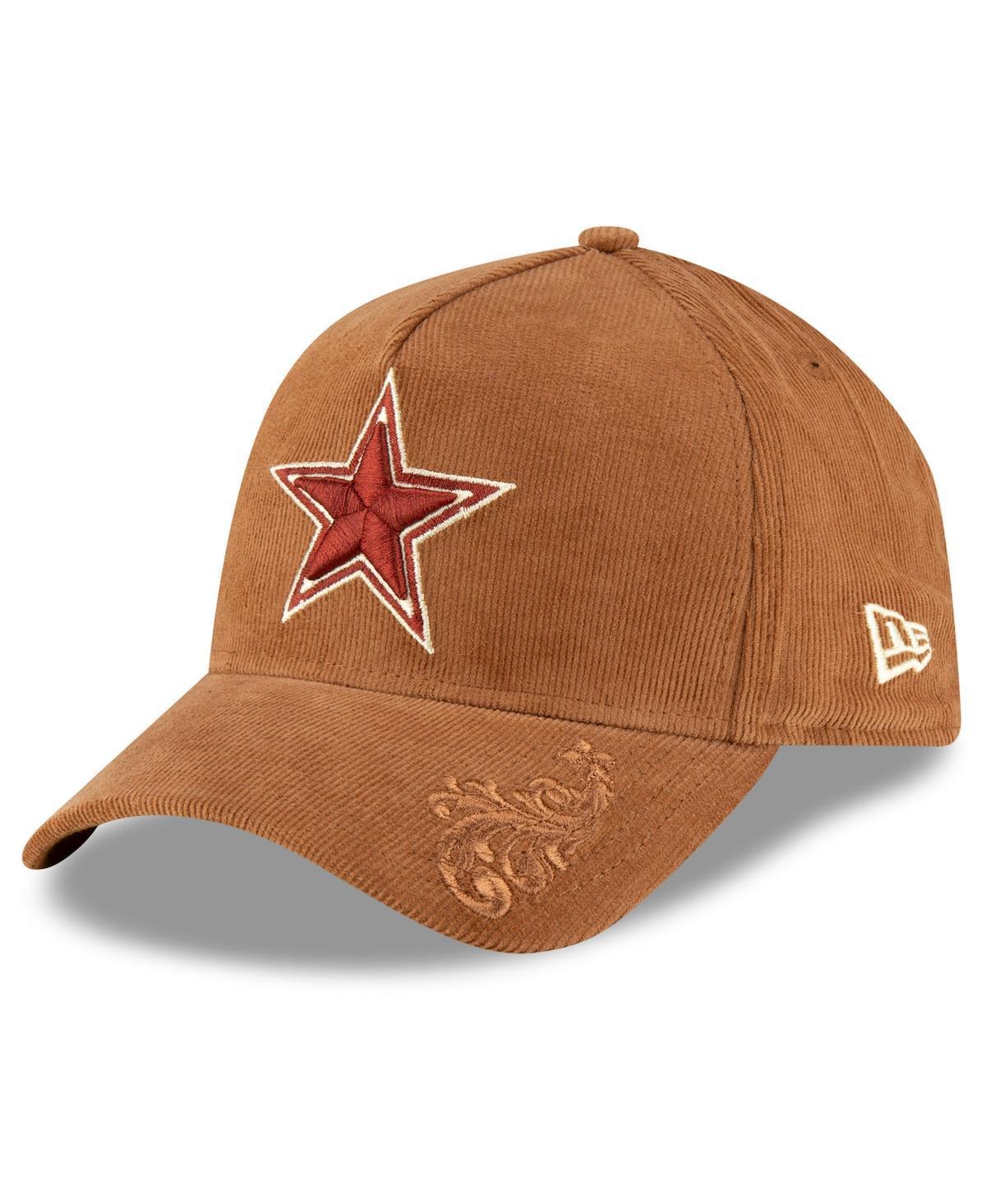 Mens New Era Dallas Cowboys Ornamental Corduroy 9FORTY Adjustable Hat Product Image