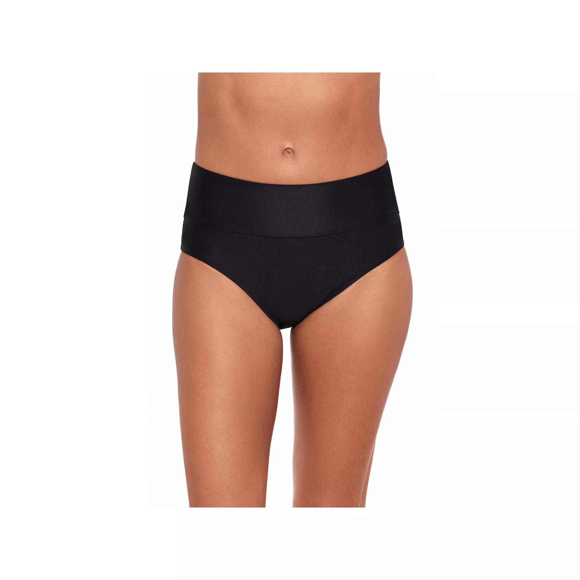 Women's Eco Beach High Waisted Swim Briefs,  Product Image