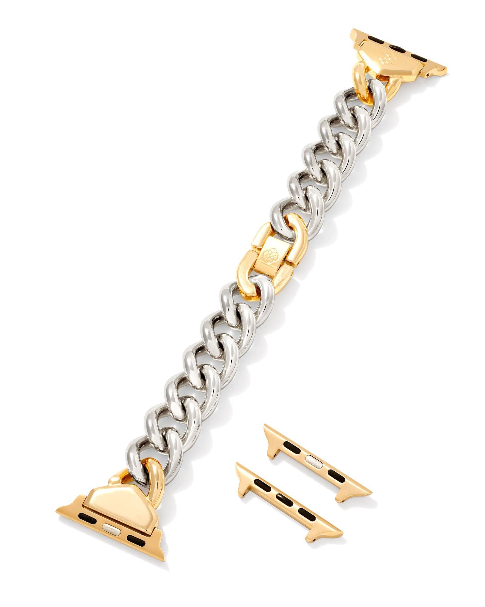 Whitley Chain Watch Band in Two Tone Stainless Steel Product Image