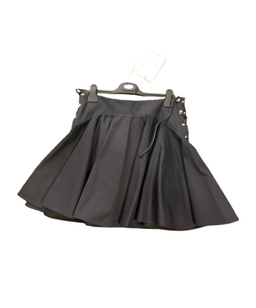 ALAÏA Logo Skirt In Black Product Image