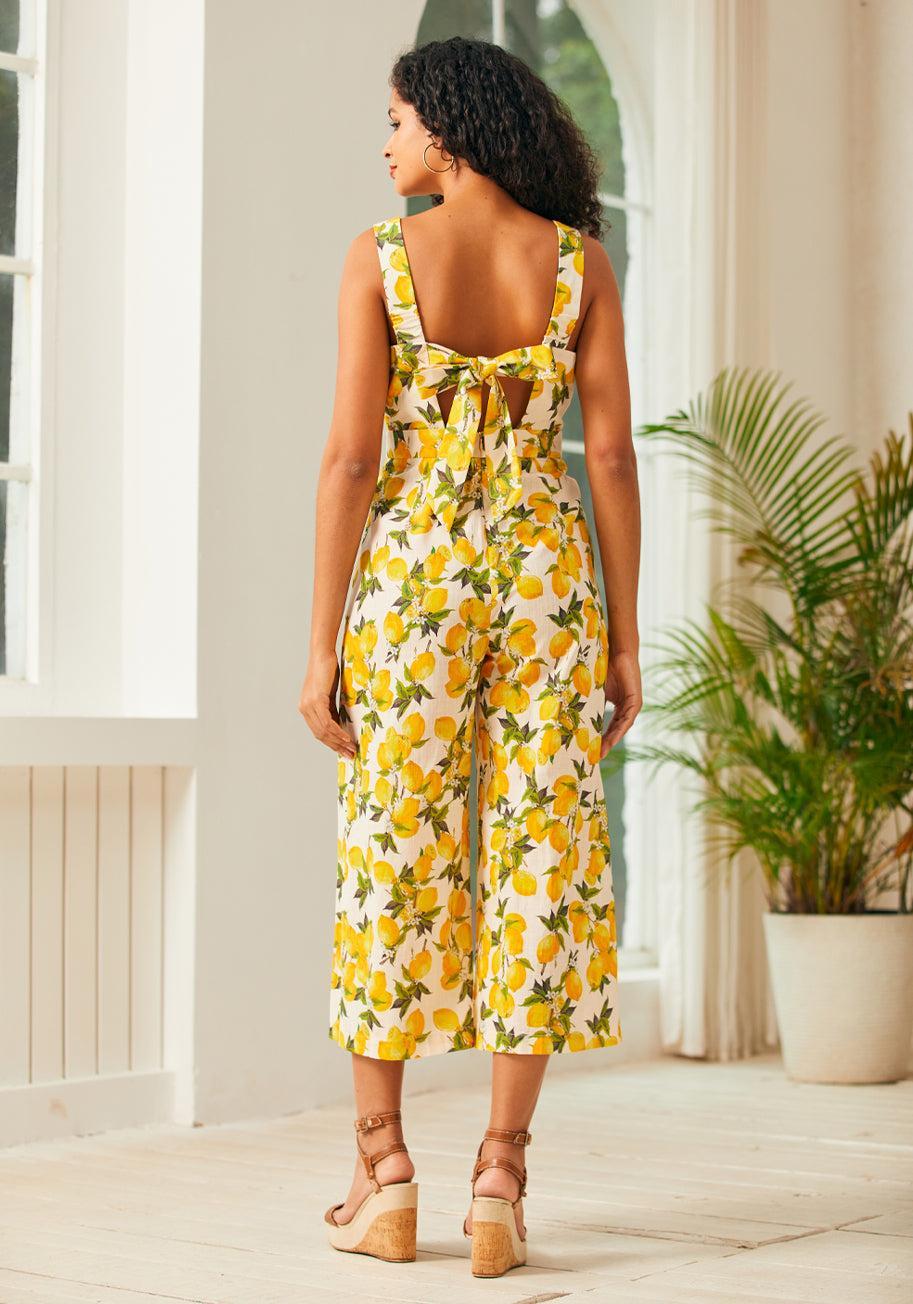 A Playful Bouquet Jumpsuit Product Image