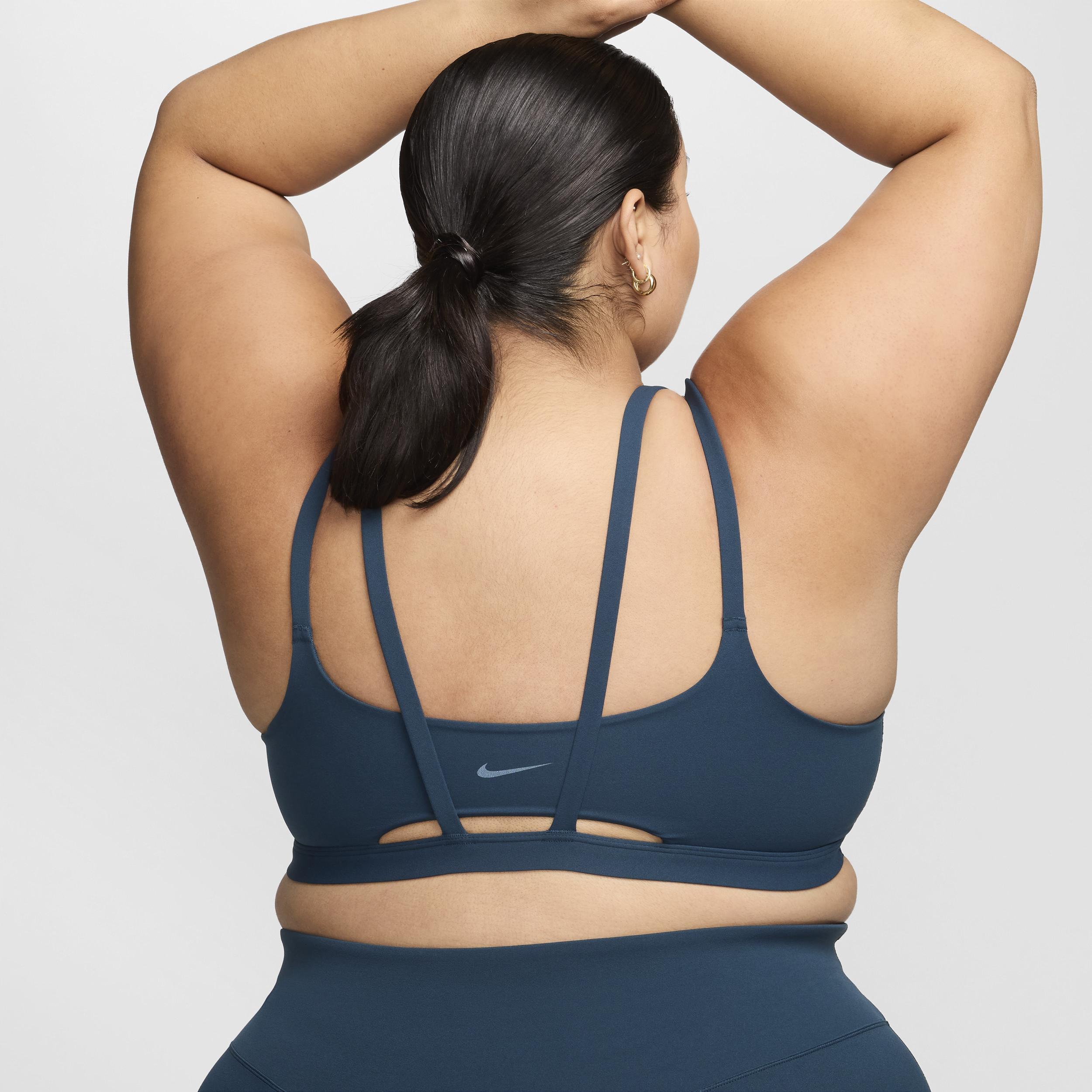 Nike Zenvy Strappy Women's Light-Support Padded Sports Bra (Plus Size) Product Image