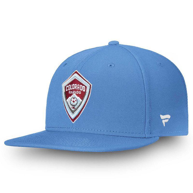 Mens Fanatics Branded Blue Colorado Rapids Emblem Snapback Hat Product Image