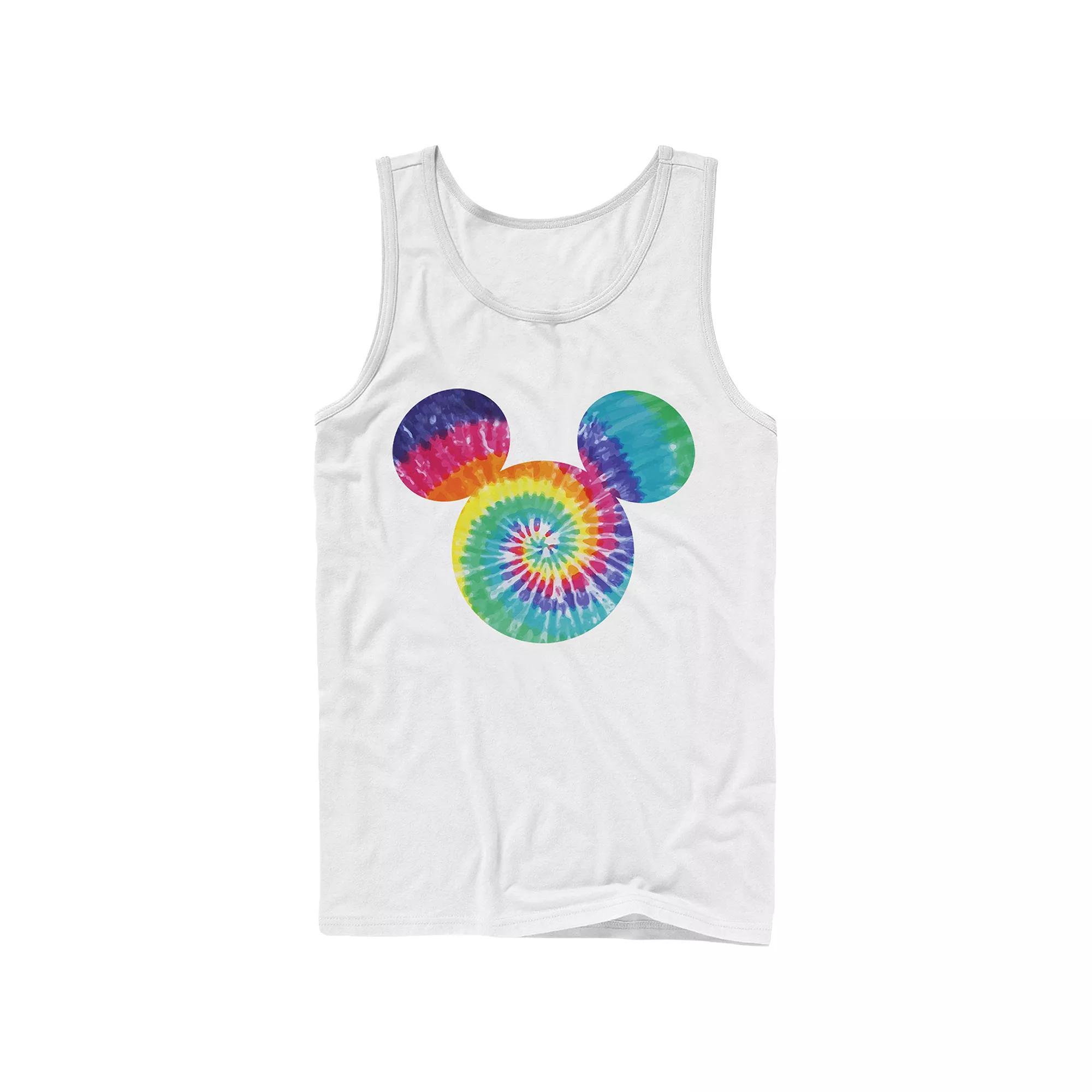 Disney's Mickey And Friends Mickey Men's Tie-Dye Fill Tank Top,  Product Image