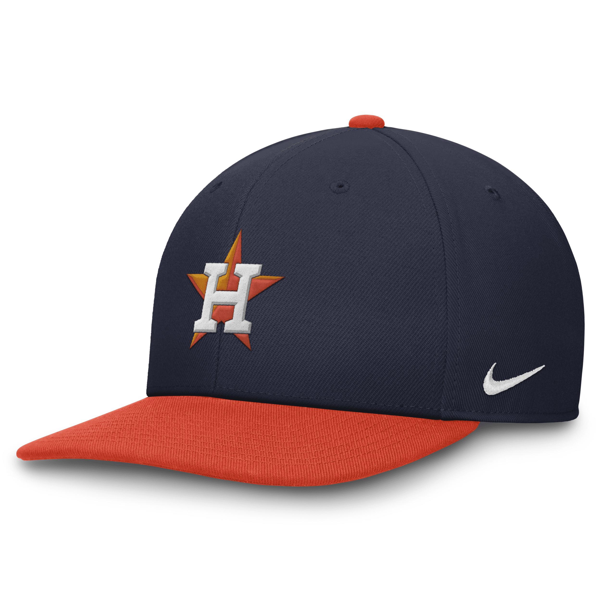 Mens Nike Navy Houston Astros Evergreen Two-Tone Snapback Hat - Navy Product Image