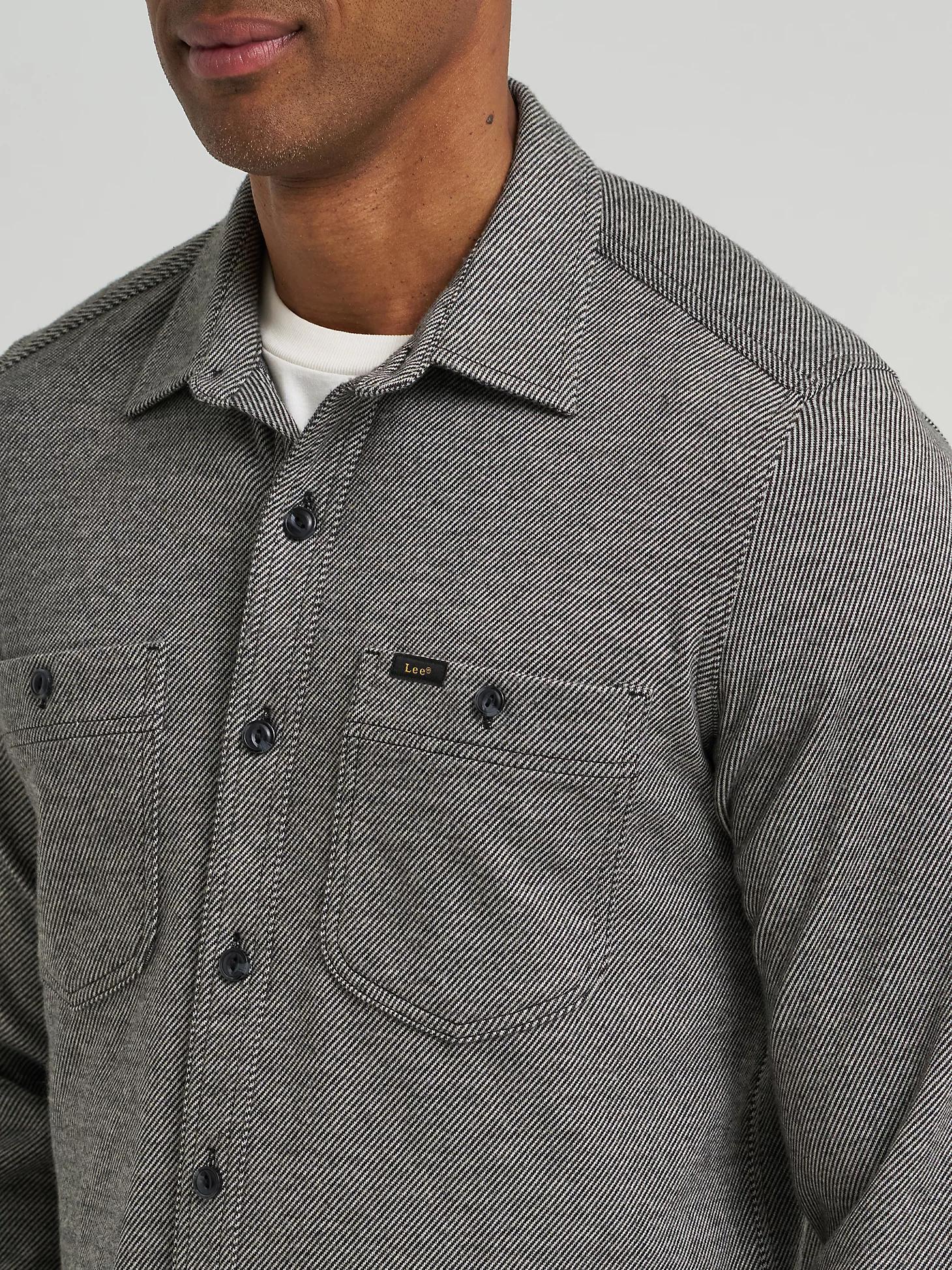 Men's Brushed Knit Shop Shirt | Men's Tops & Tees | Lee® Product Image