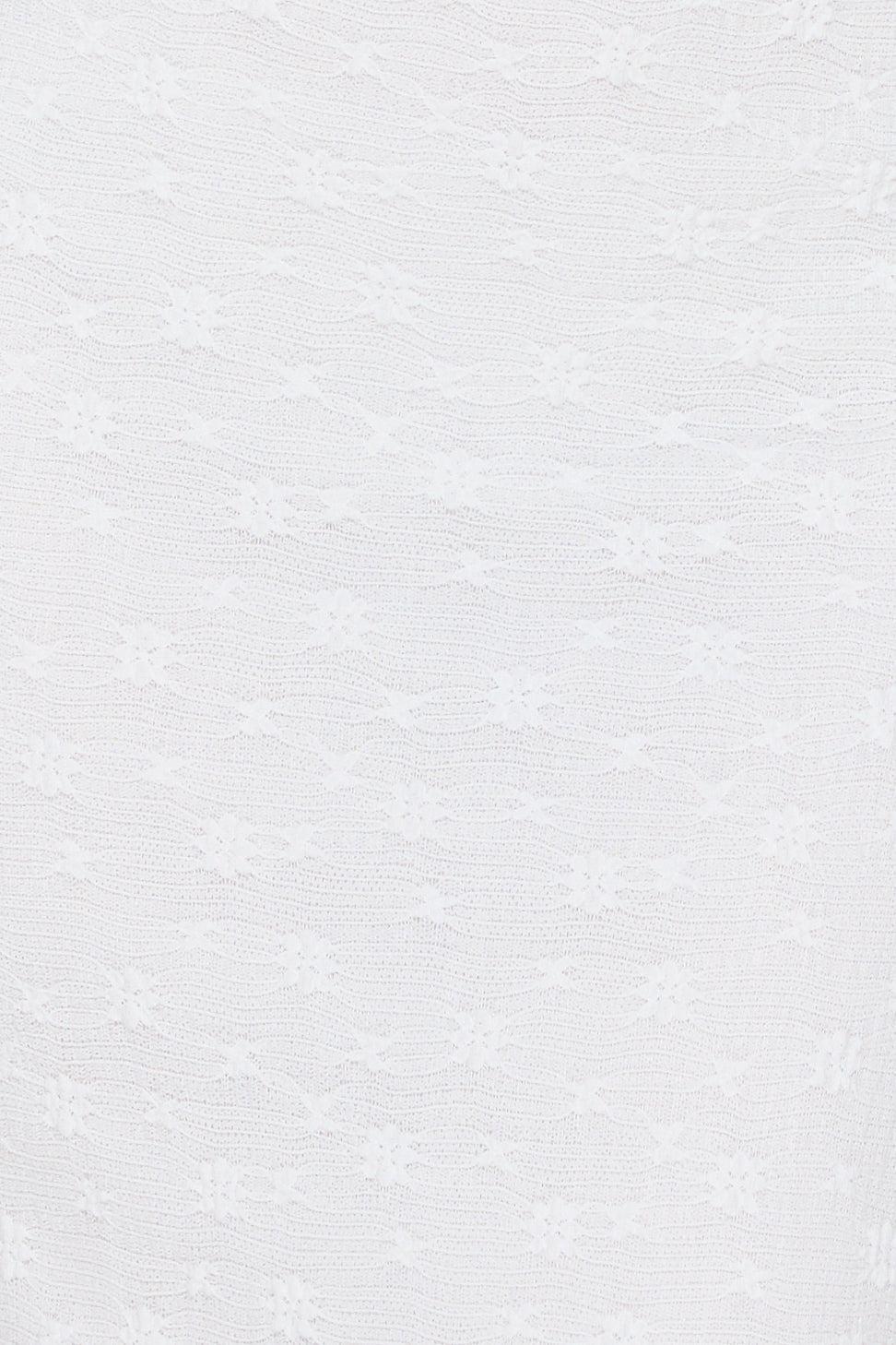 Secret World Off Shoulder Crop Top White Product Image