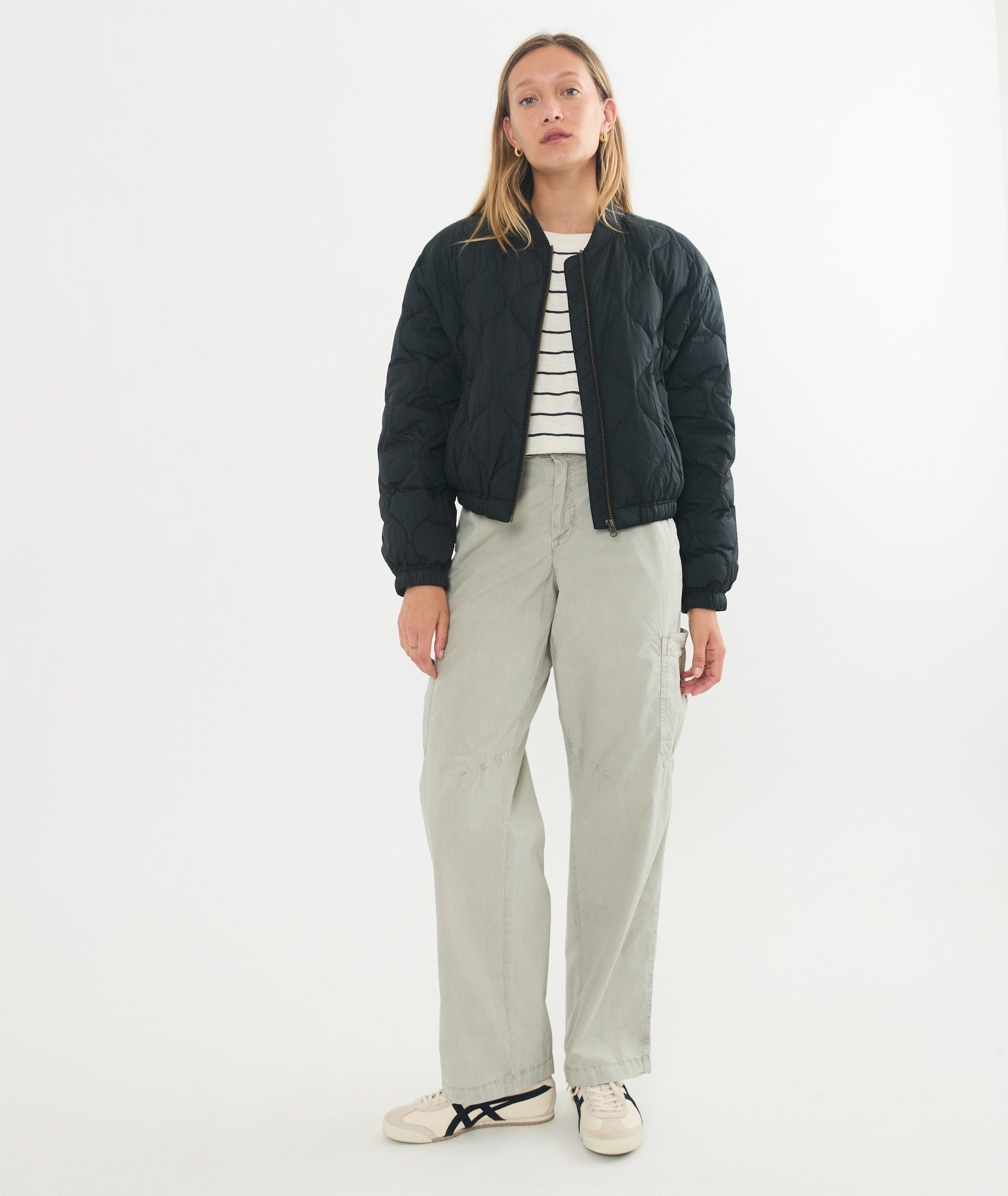Avalon Lightweight Quilted Bomber Product Image