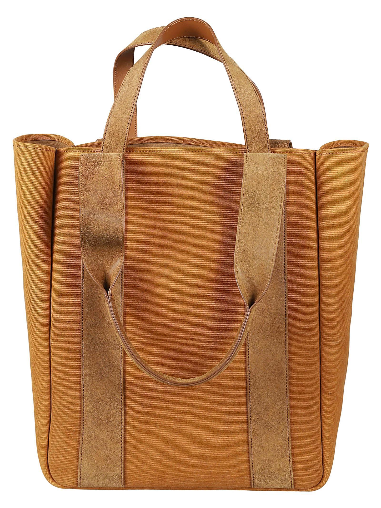 JW ANDERSON Workwear Cabas Tote Bag In Brown Product Image