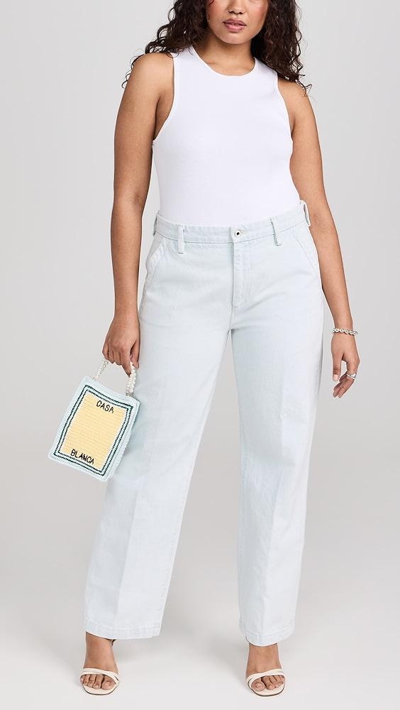 Favorite Daughter The Taylor Low Rise Trousers | Shopbop Product Image