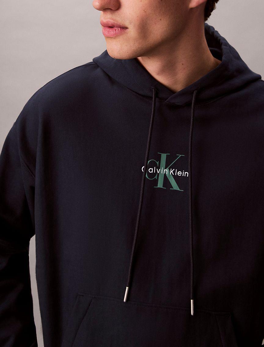 Monogram Logo Premium Fleece Hoodie Product Image