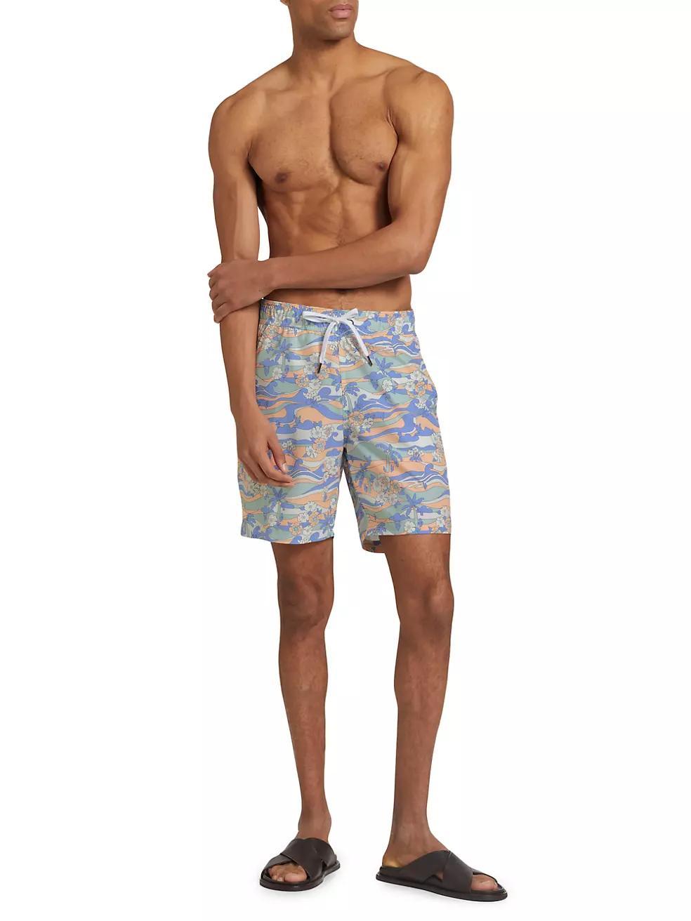 COLLECTION Scenic Floral Swim Shorts Product Image