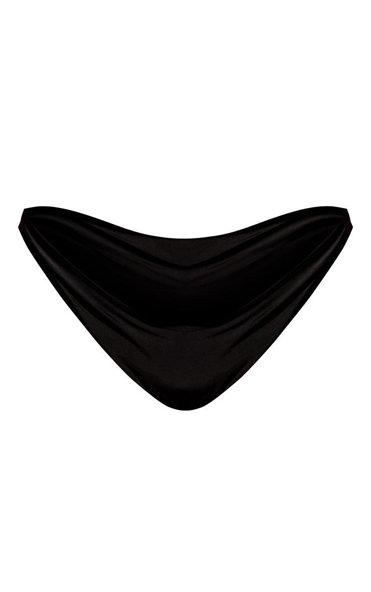 Plus Black Mix & Match High Waist Bikini Bottoms Product Image