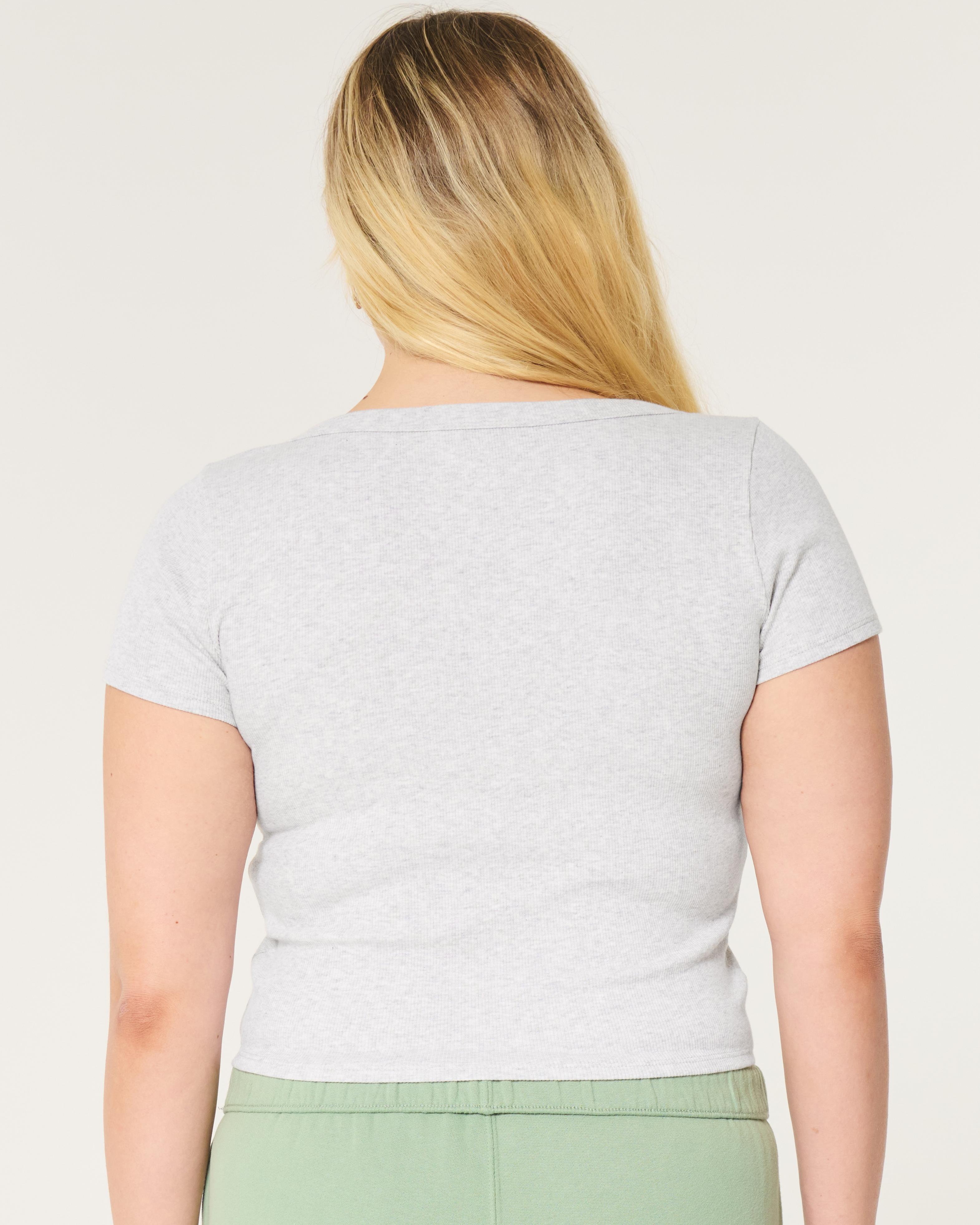 Ribbed Scoop Top Product Image