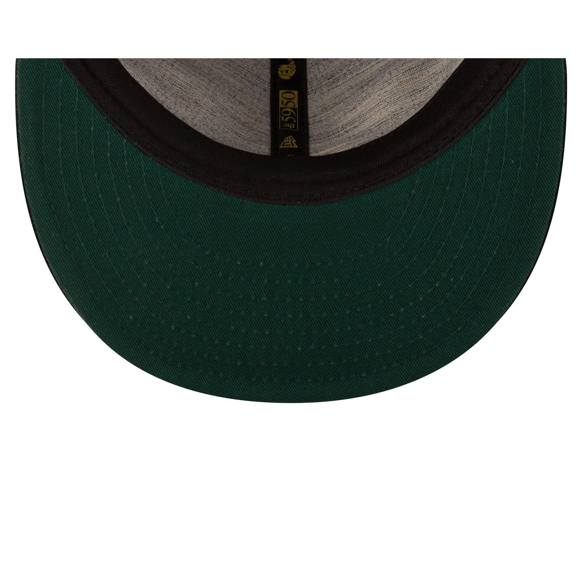 New Era Cap Heather Gray Retro Crown 59FIFTY Fitted Hat Male Product Image