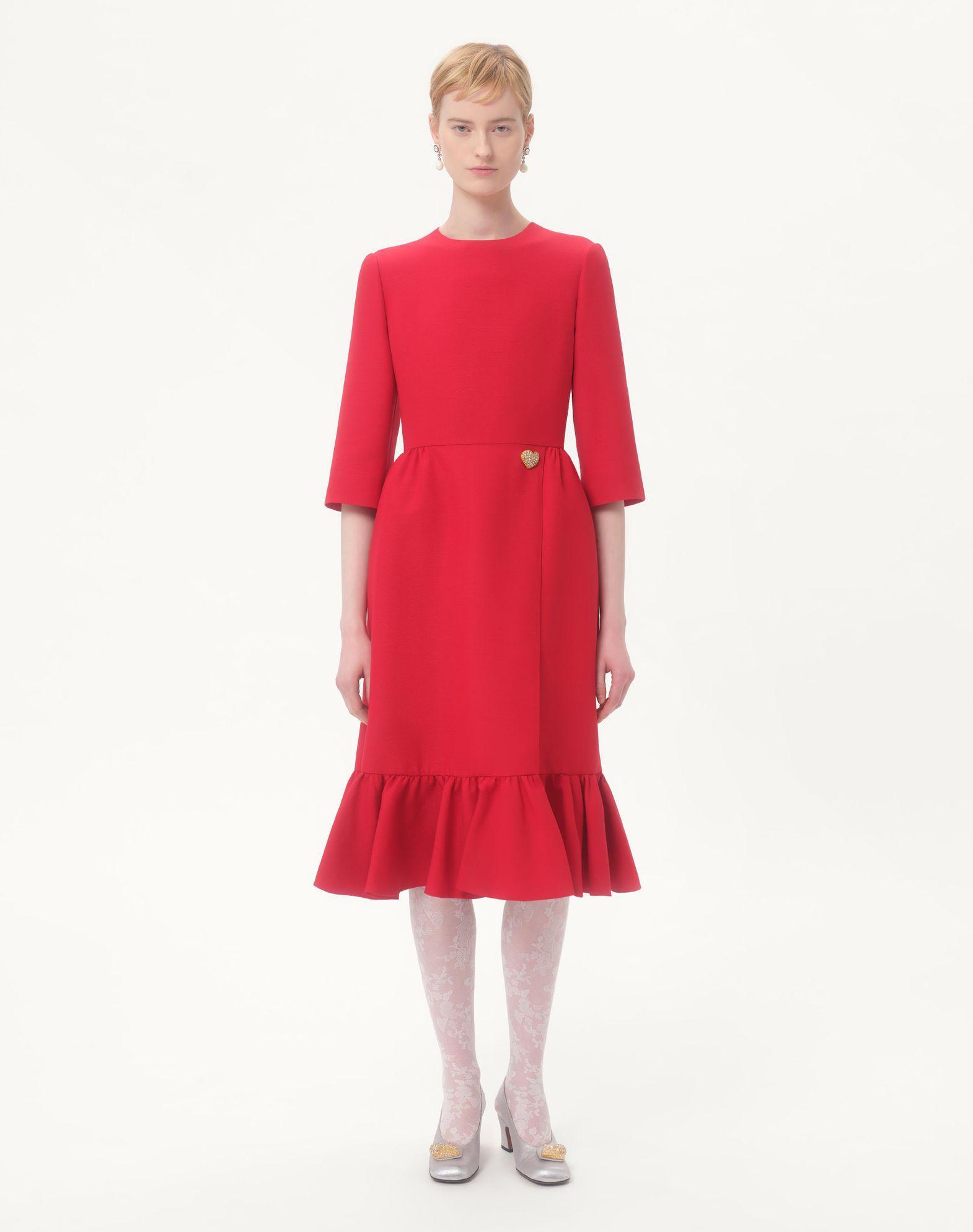 Crepe Couture Midi Dress Product Image