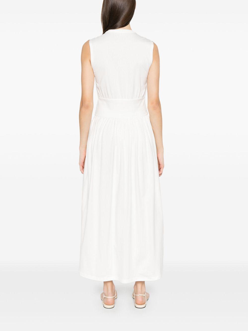 sleeveless cotton maxi dress  Product Image