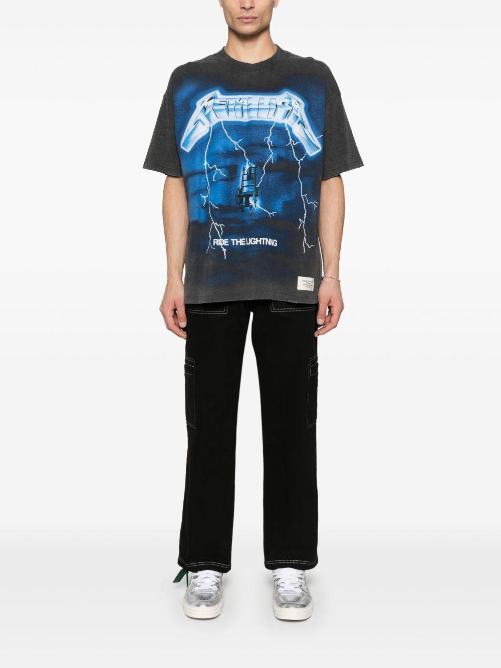 x Metallica Ride The Lightning T-shirt Product Image