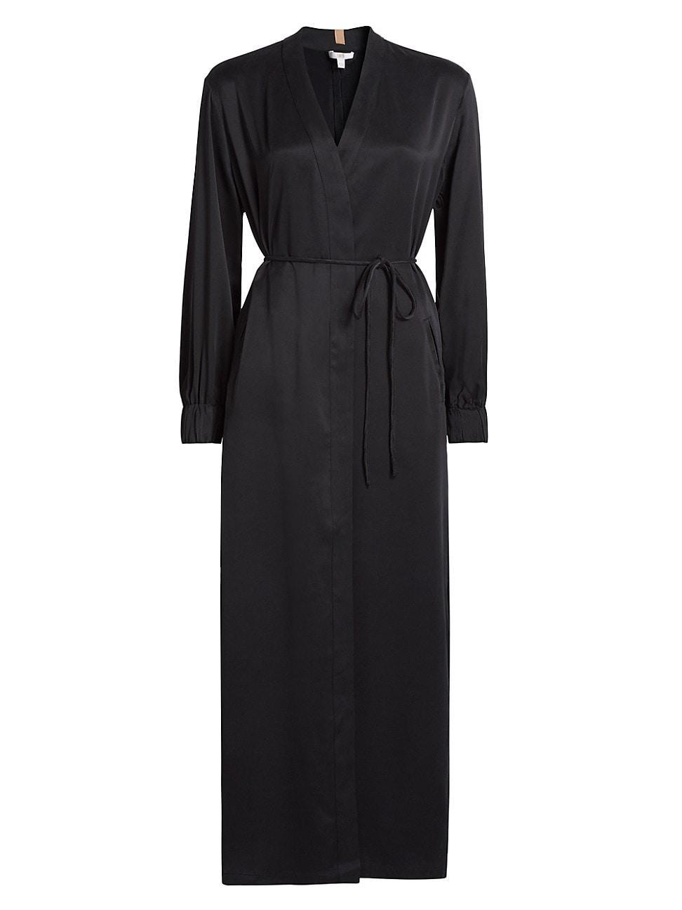 Washable Silk Long Robe LUNYA Product Image