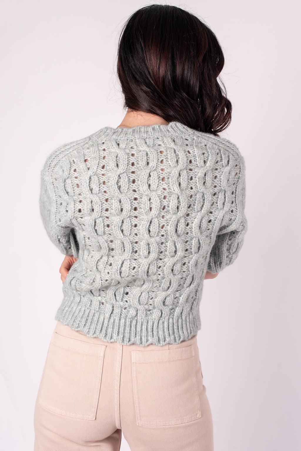 [ASTR The Label] Cable Knit Cardigan Product Image