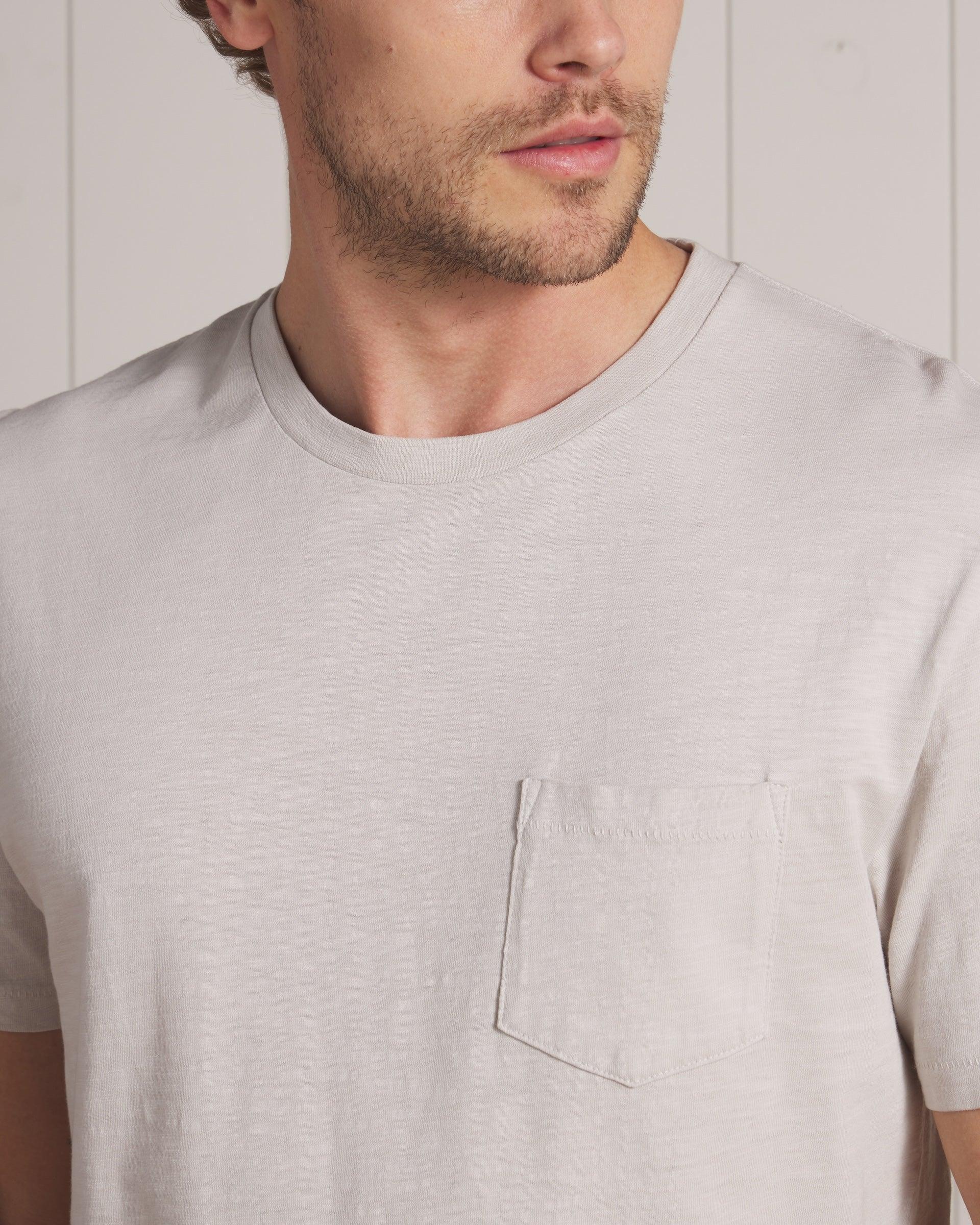 Sunwashed Pocket Tee - Glacier Gray Product Image