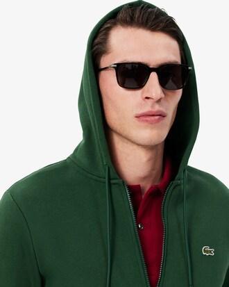 Men's Zip-Up Fleece Hoodie Product Image