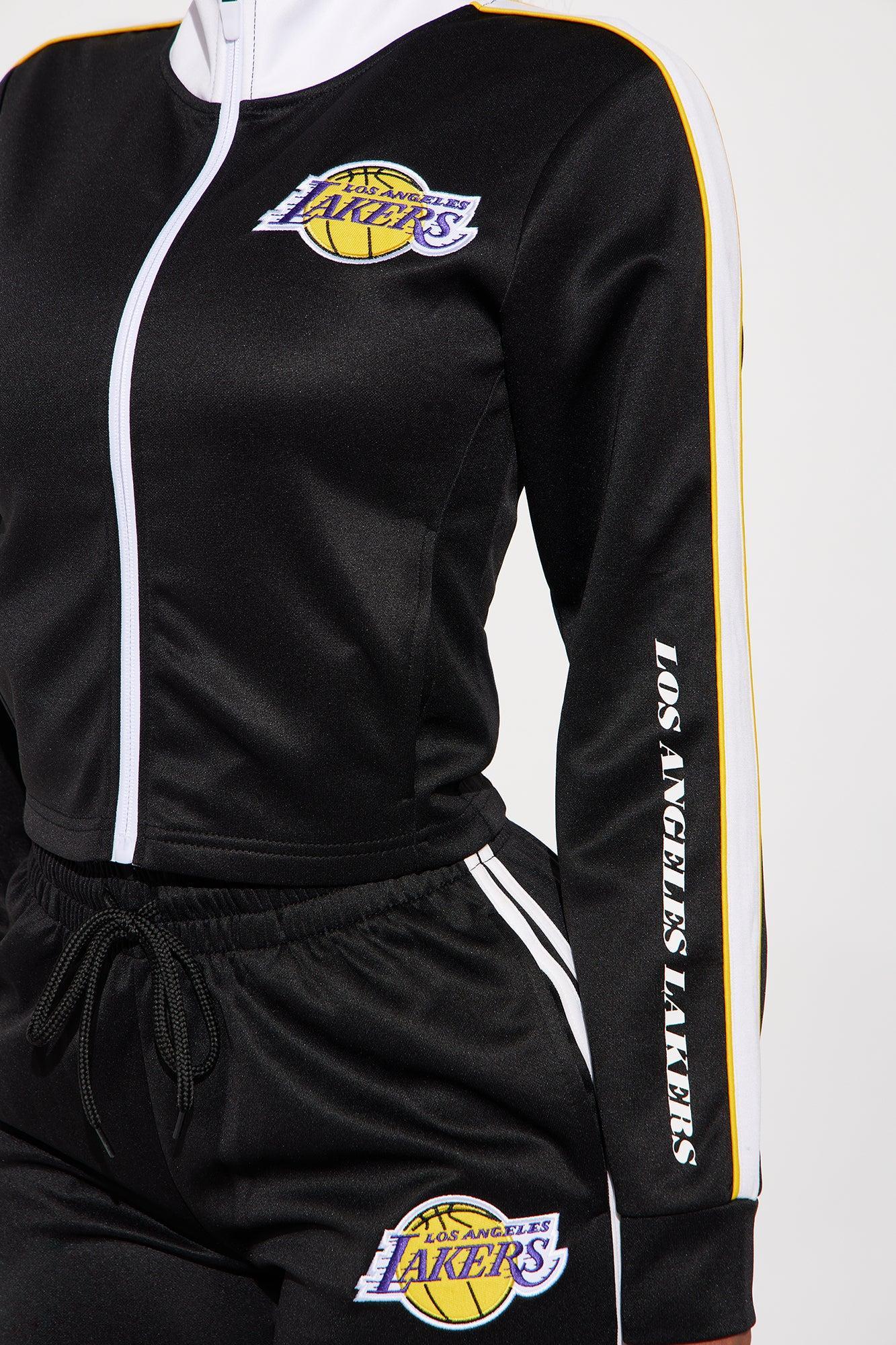 Lakers Halftime Zip Up Jacket - Black Female Product Image