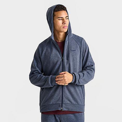 Nike Primary Fleece Men's Dri-FIT UV Full-Zip Performance Hoodie Product Image