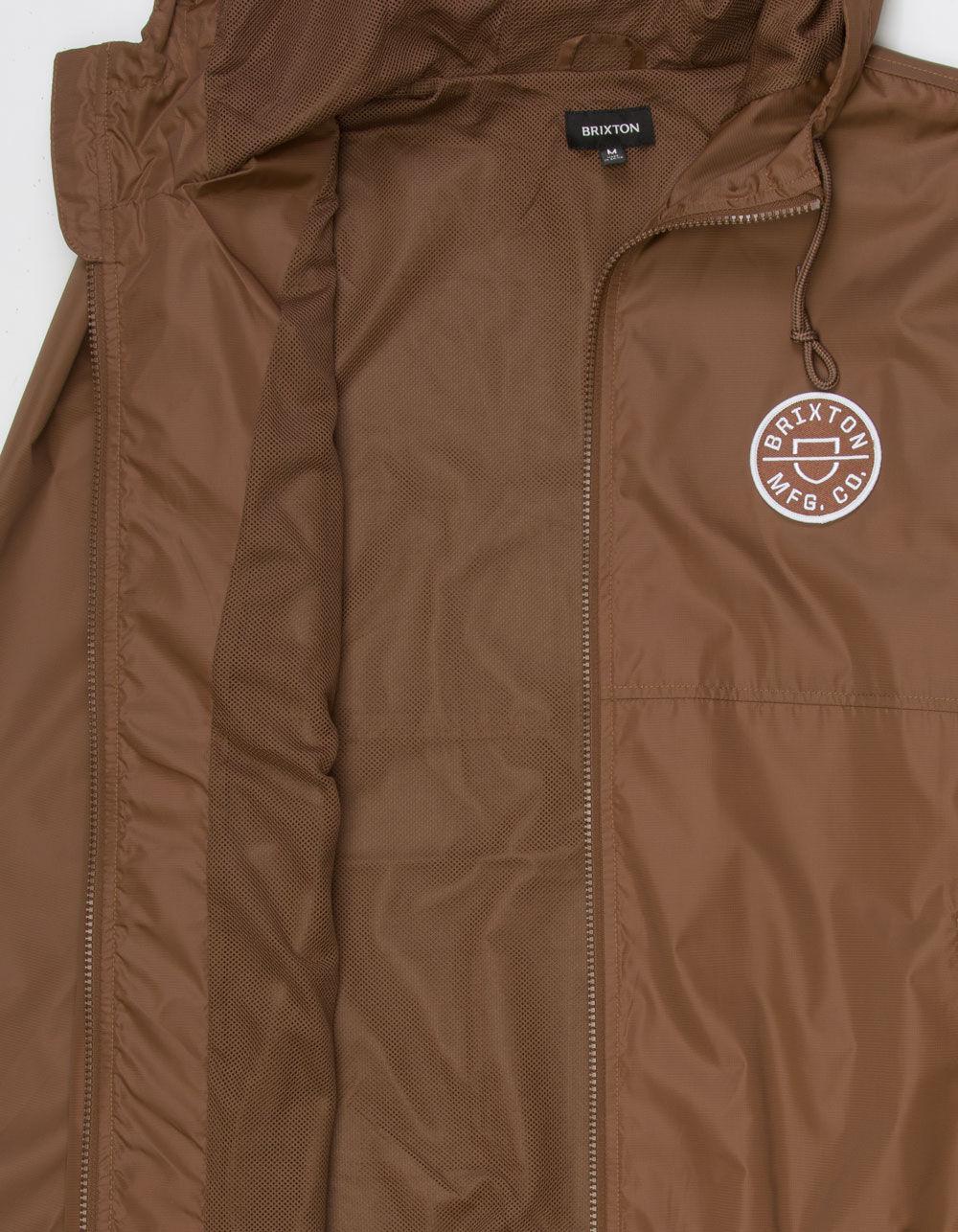 BRIXTON Claxton Crest Mens Jacket - BROWN Product Image
