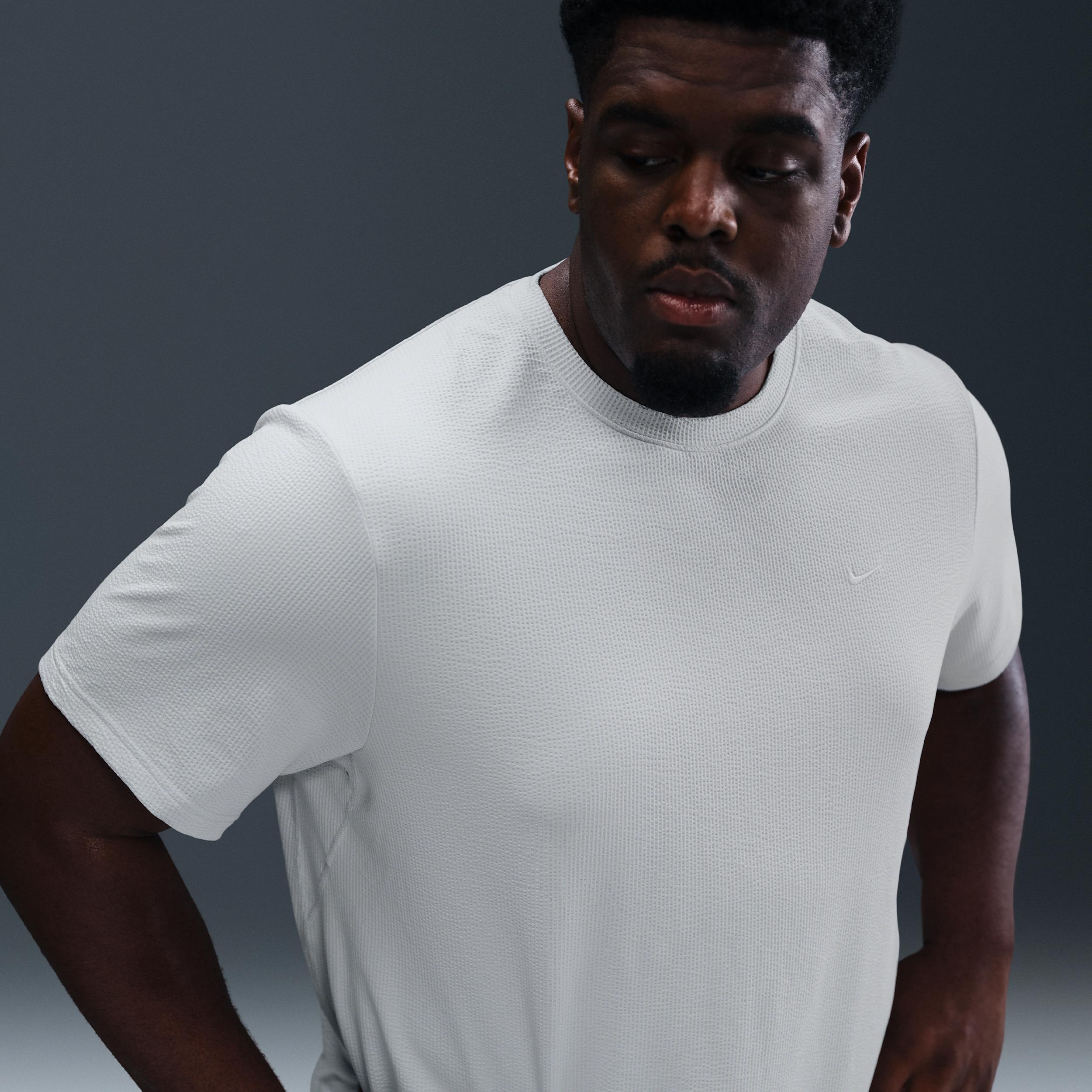 Nike Men's Primary Dri-FIT Seersucker Short-Sleeve Versatile Top Product Image