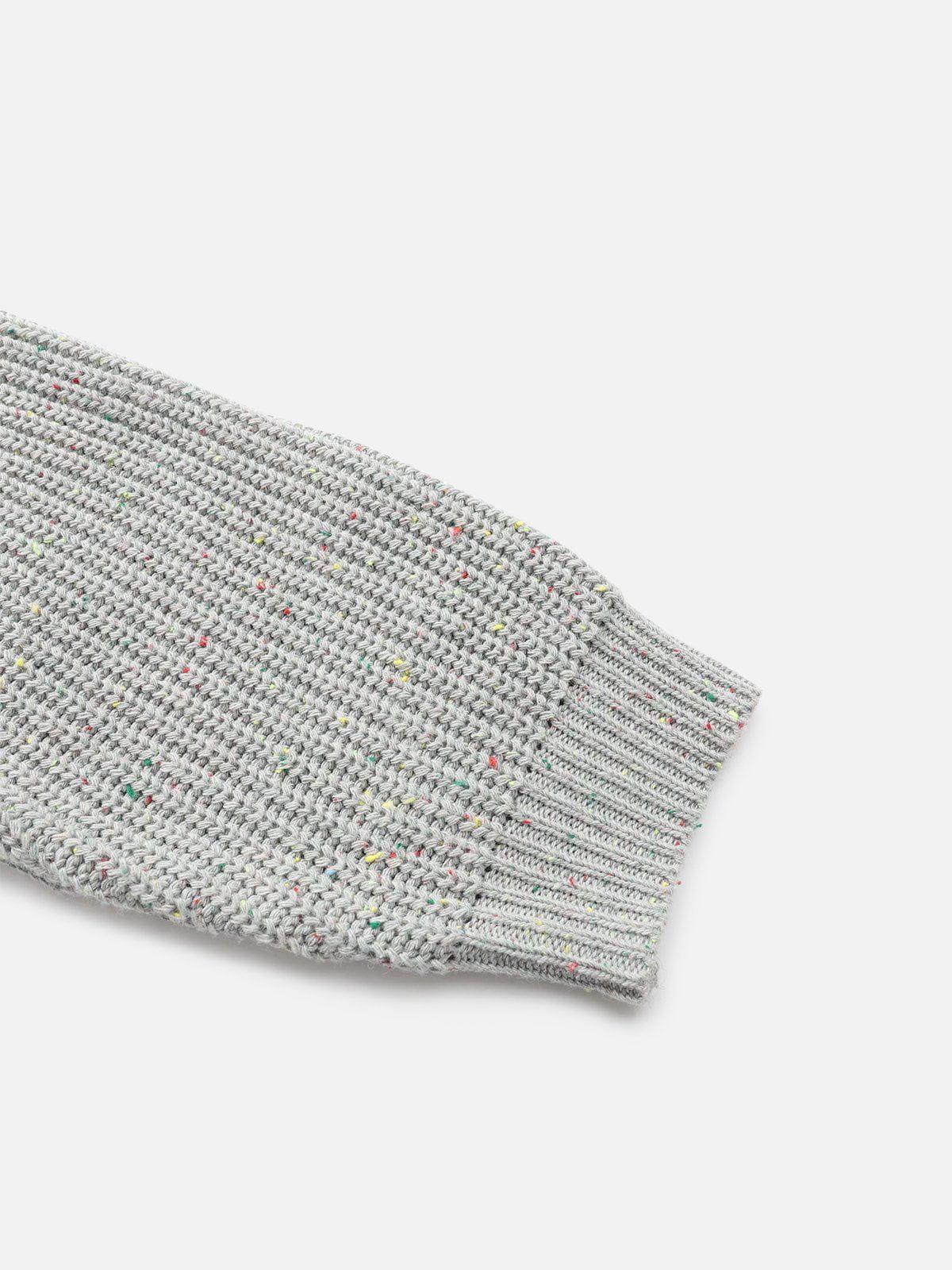 Aelfric Eden Colorful Point Knit Sweater Product Image