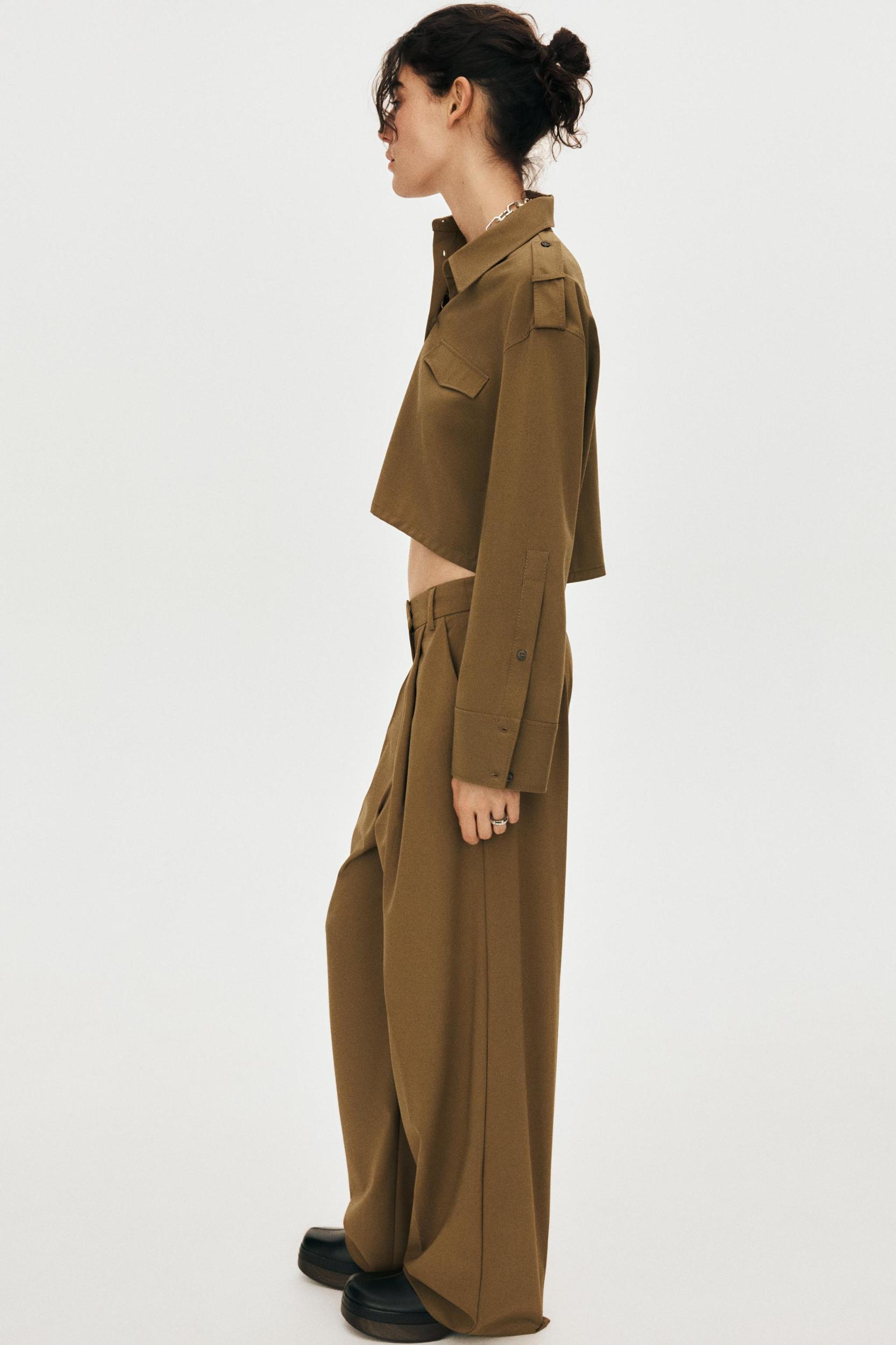 ASYMMETRIC FRONT PANTS Product Image