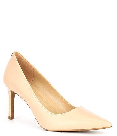 Womens Alina 75MM Leather Pointed-Toe Pumps Product Image