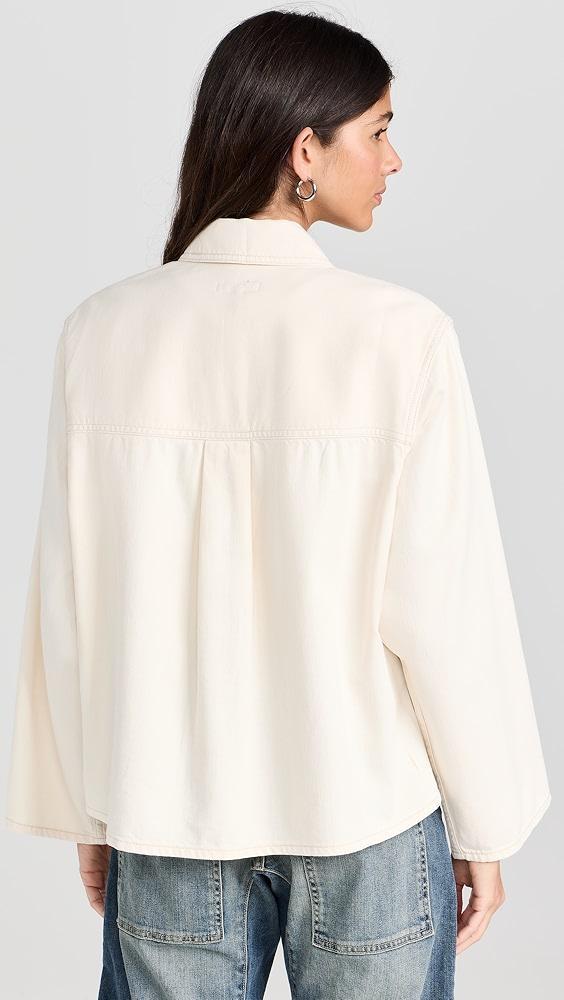 rag & bone Ultra Featherweight Emily Popover Shirt | Shopbop Product Image