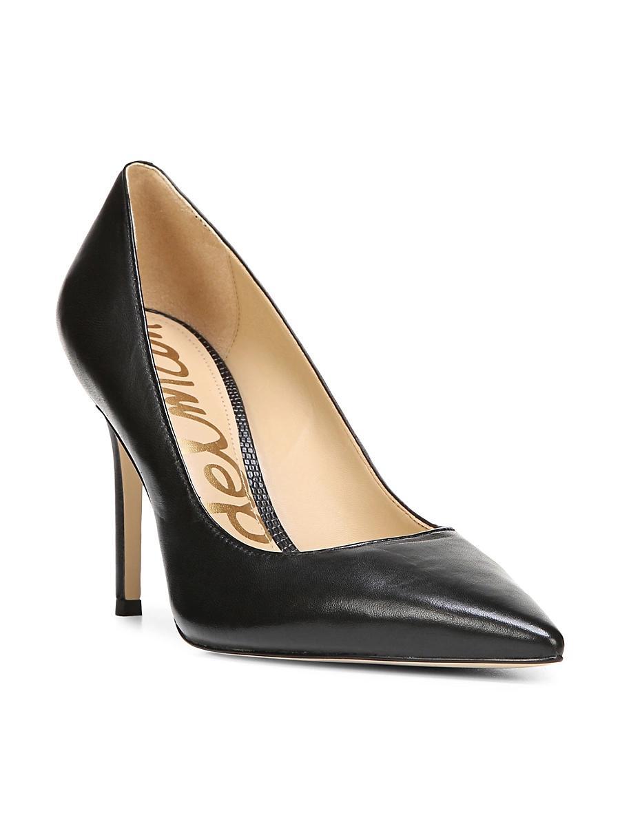 Sam Edelman Hazel Pointed Toe Pump Bright Leather Product Image