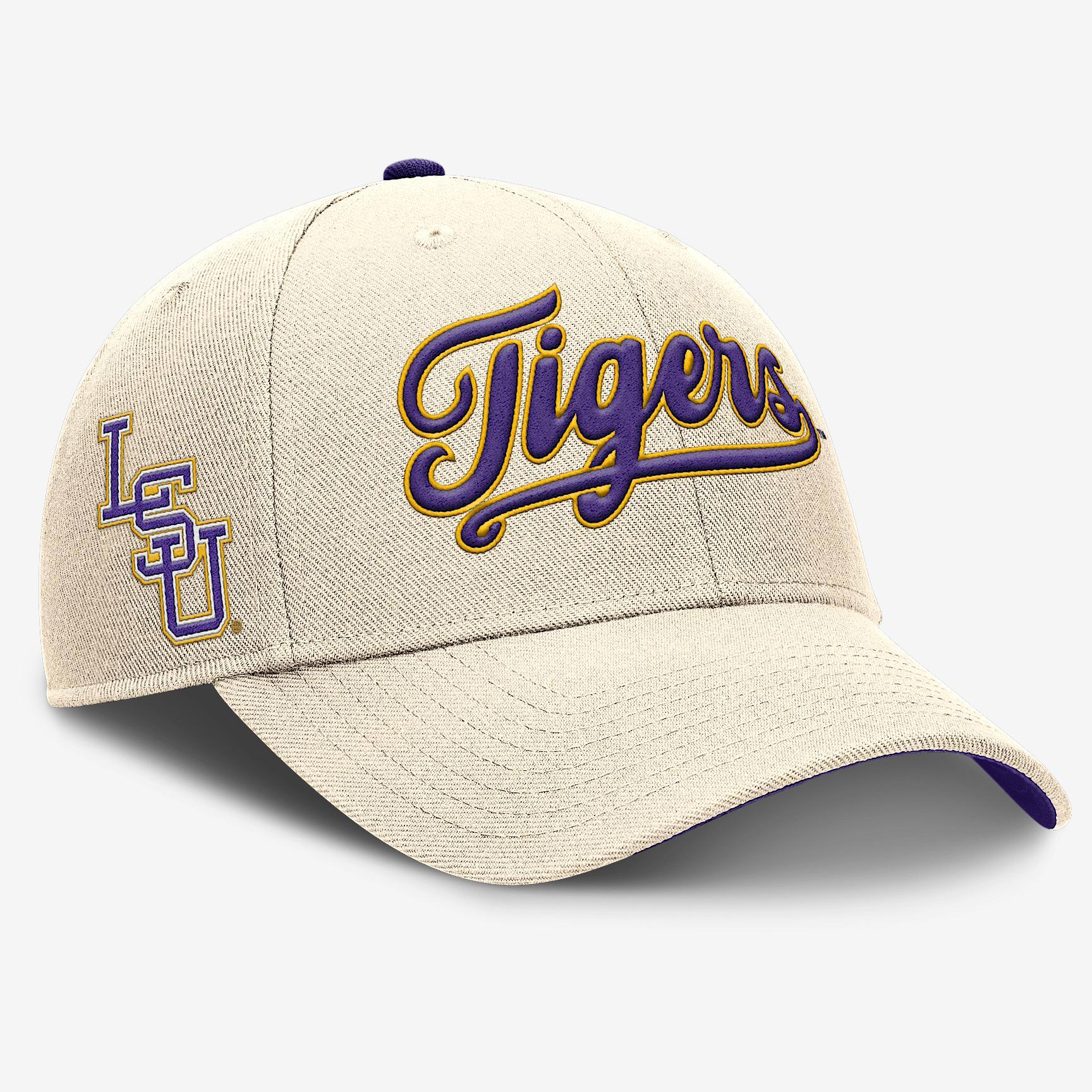 LSU Tigers Primetime Rise Nike Men's College Adjustable Hat Product Image