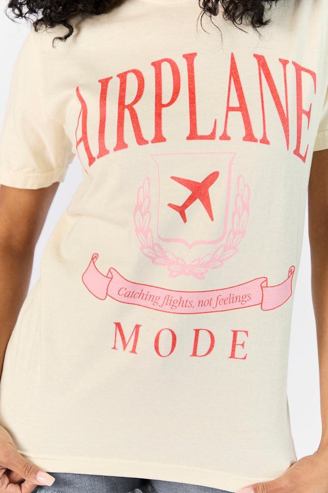 Airplane Mode Ivory Graphic Tee Product Image