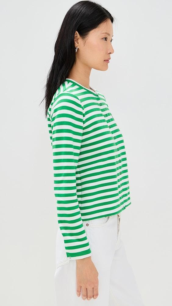 Polo Ralph Lauren Stripe Terry Cardigan | Shopbop Product Image