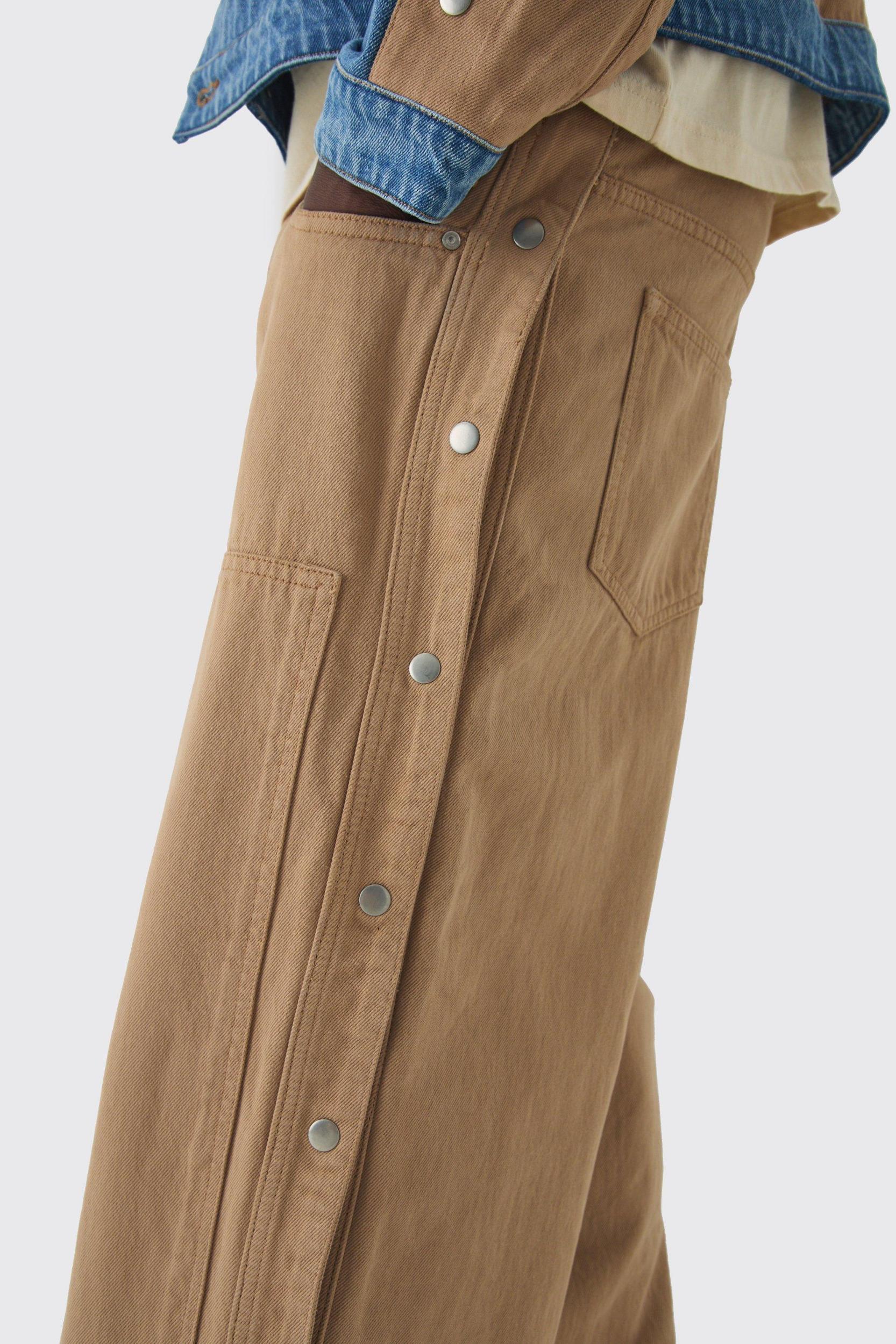 Extreme Baggy Rigid Double Layered Jeans | boohooMAN USA Product Image